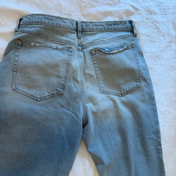 Abercrombie & Fitch Light Blue High Rise Jeans - Picture 5 of 6